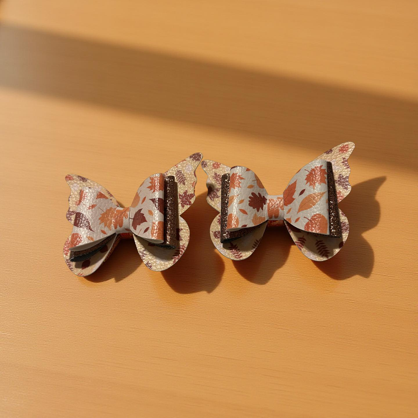 Autumn Elegance Bite- Size Hairbows