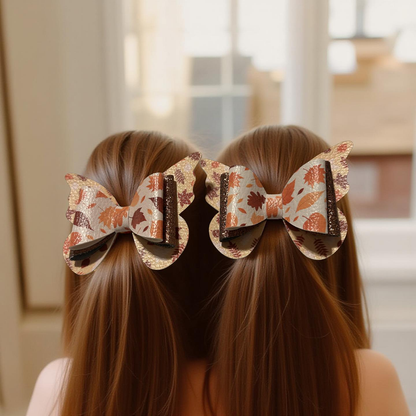 Autumn Elegance Bite- Size Hairbows