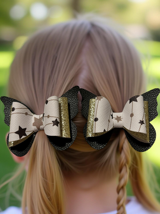 Starry Night Bite Size Hairbows