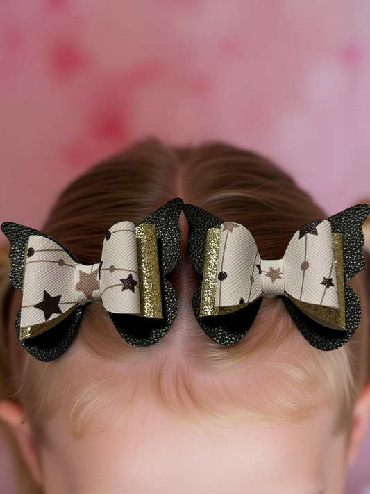 Starry Night Bite Size Hairbows