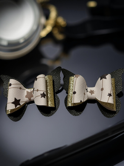 Starry Night Bite Size Hairbows