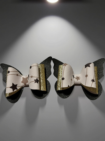 Starry Night Bite Size Hairbows