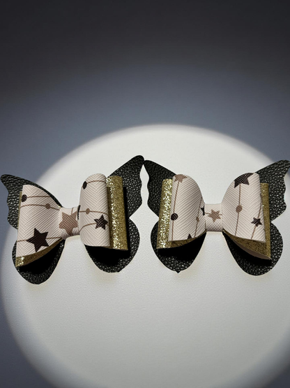 Starry Night Bite Size Hairbows