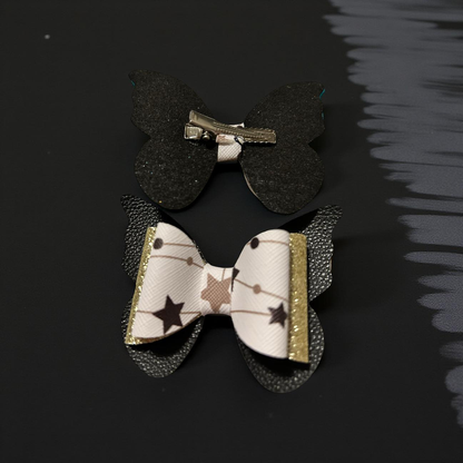Starry Night Bite Size Hairbows