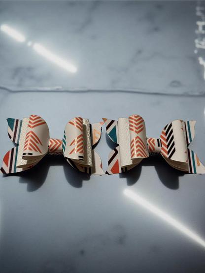 🌿✨ Mint & Mustard Magic Bite- Size Hairbows