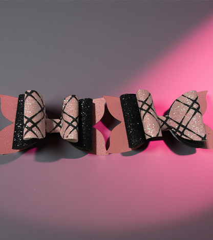 Pinky Kris Cross Bite-Size Bows