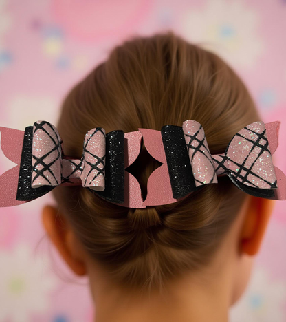 Pinky Kris Cross Bite-Size Bows
