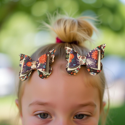 Muertos Blooms Bite- Size Hairbows
