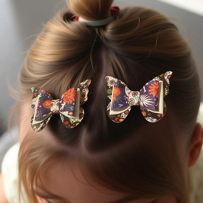 Muertos Blooms Bite- Size Hairbows