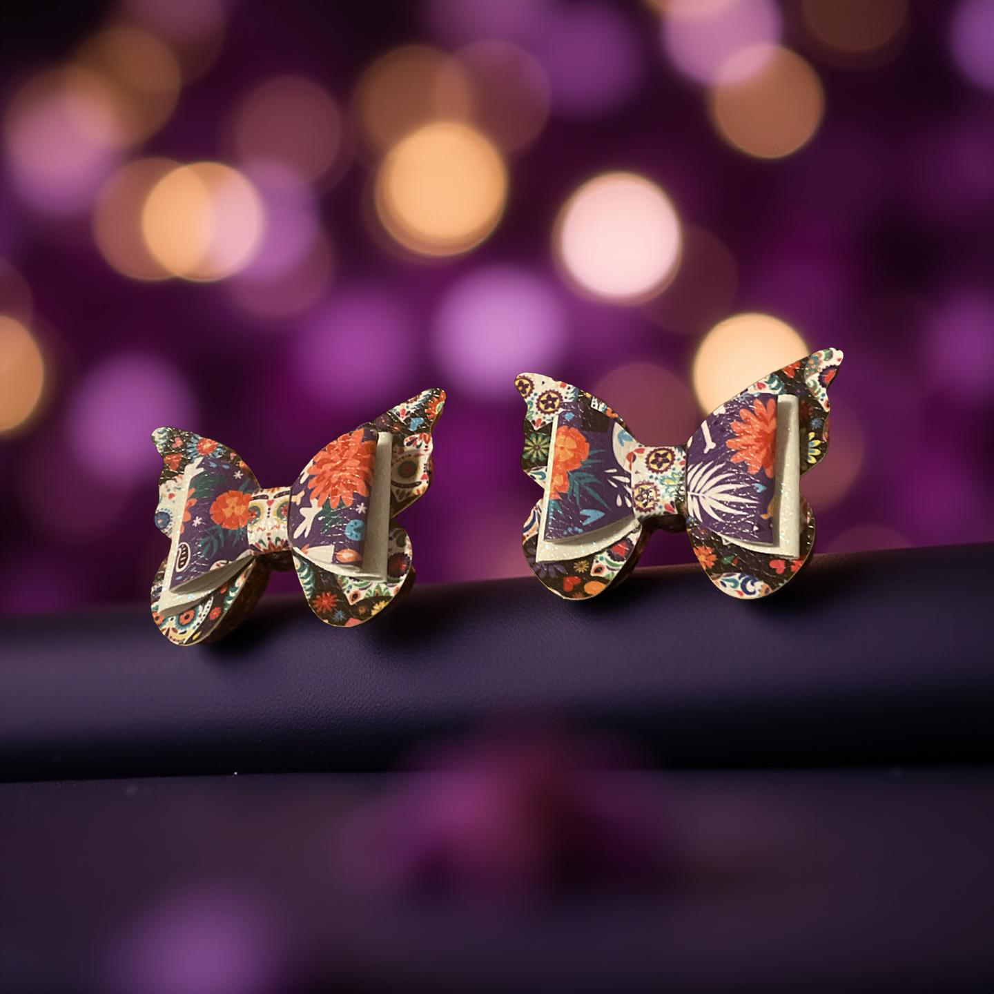 Muertos Blooms Bite- Size Hairbows