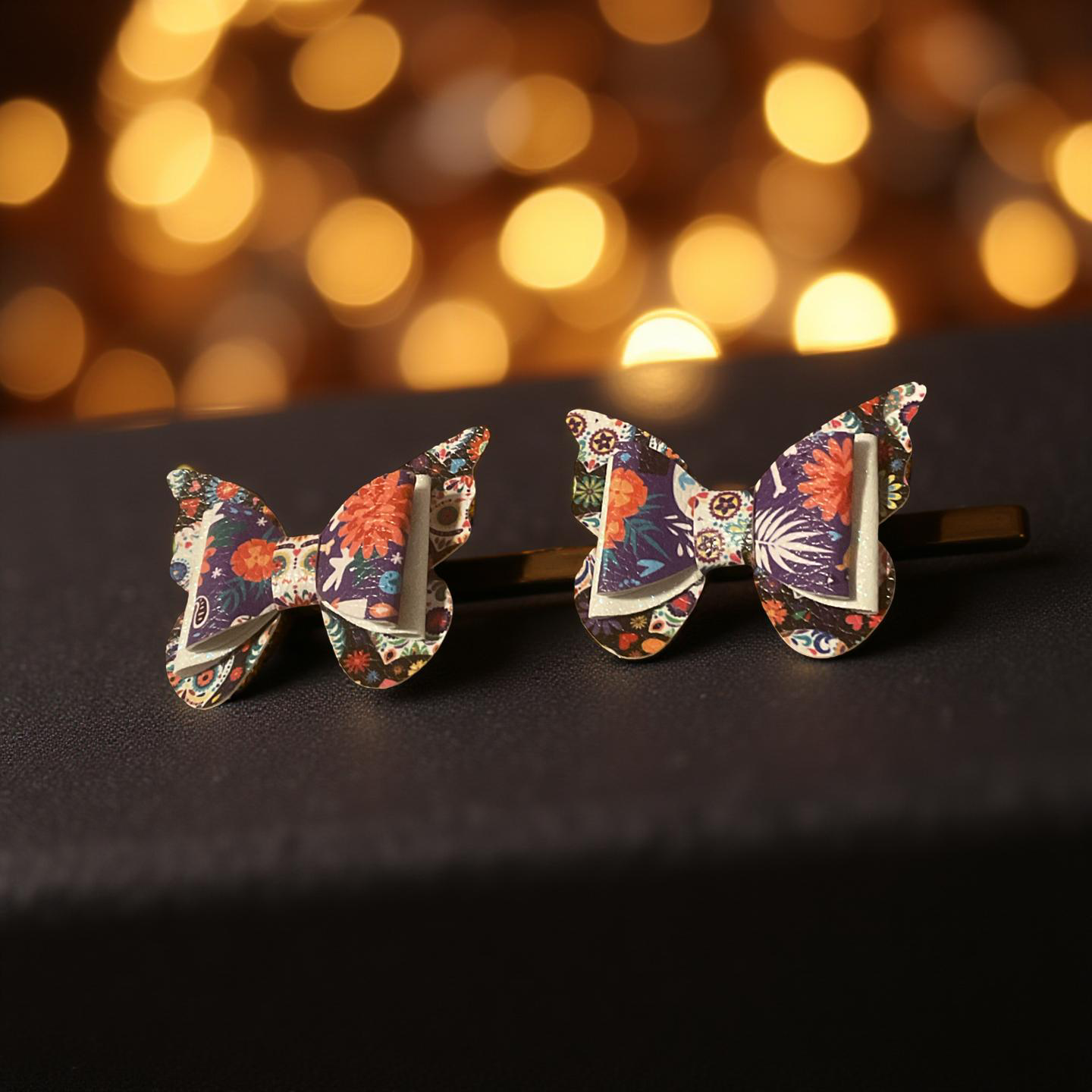 Muertos Blooms Bite- Size Hairbows