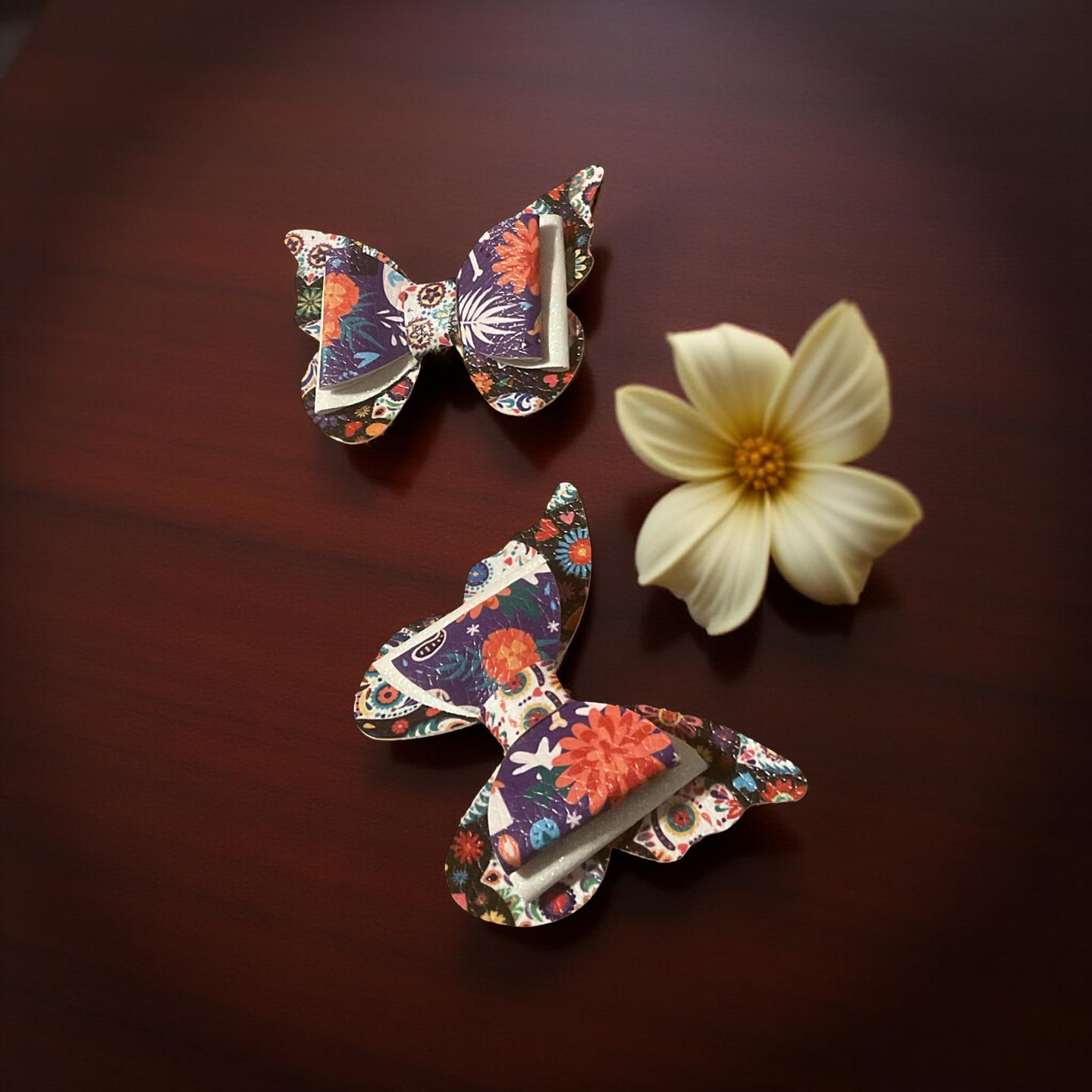 Muertos Blooms Bite- Size Hairbows