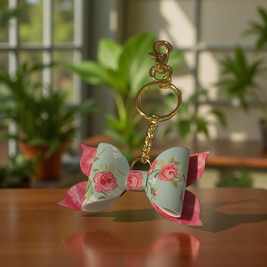 Wild Rose keychain