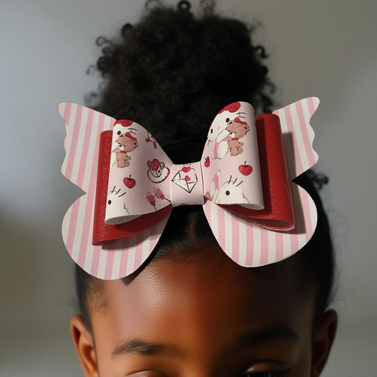 Pinky Hello Kitty Hairbow