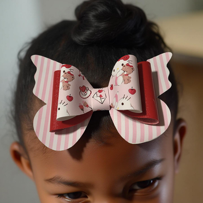 Pinky Hello Kitty Hairbow