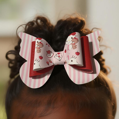 Pinky Hello Kitty Hairbow