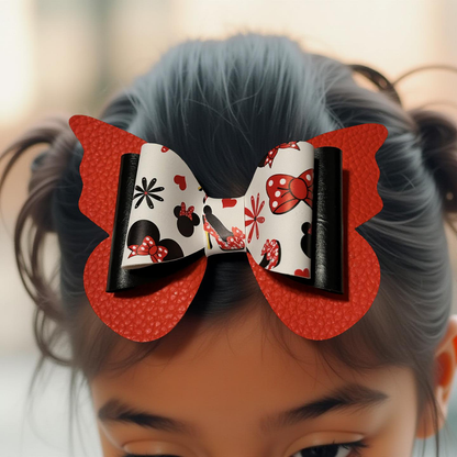 Red Carpet Mini Hairbow