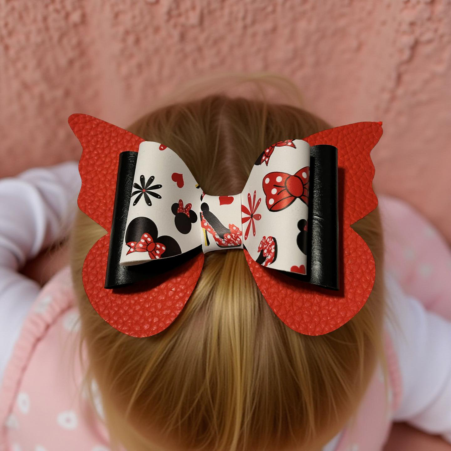Red Carpet Mini Hairbow