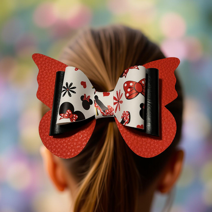 Red Carpet Mini Hairbow
