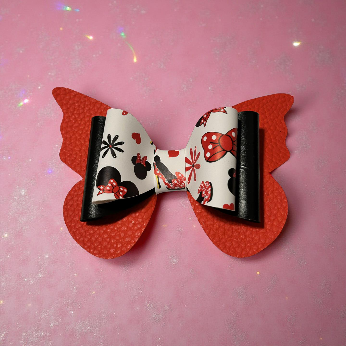 Red Carpet Mini Hairbow
