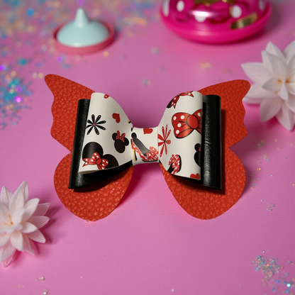 Red Carpet Mini Hairbow