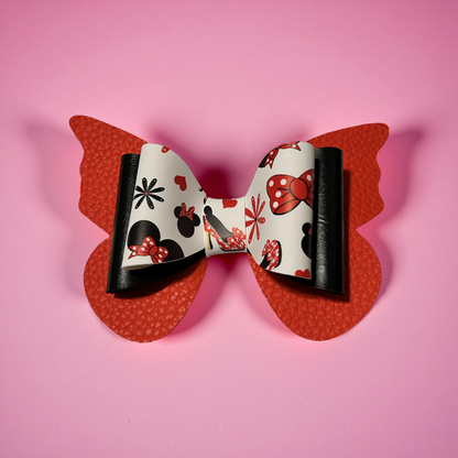 Red Carpet Mini Hairbow