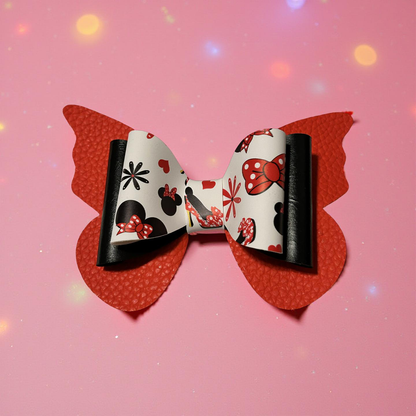 Red Carpet Mini Hairbow