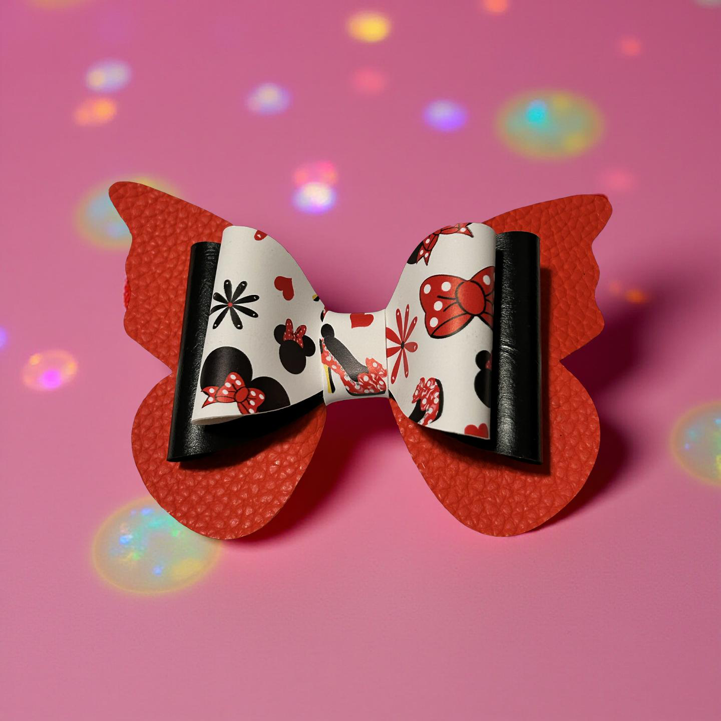 Red Carpet Mini Hairbow