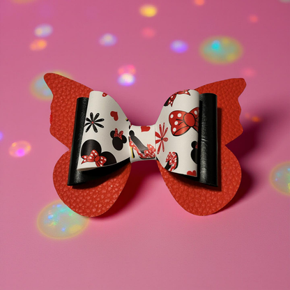 Red Carpet Mini Hairbow
