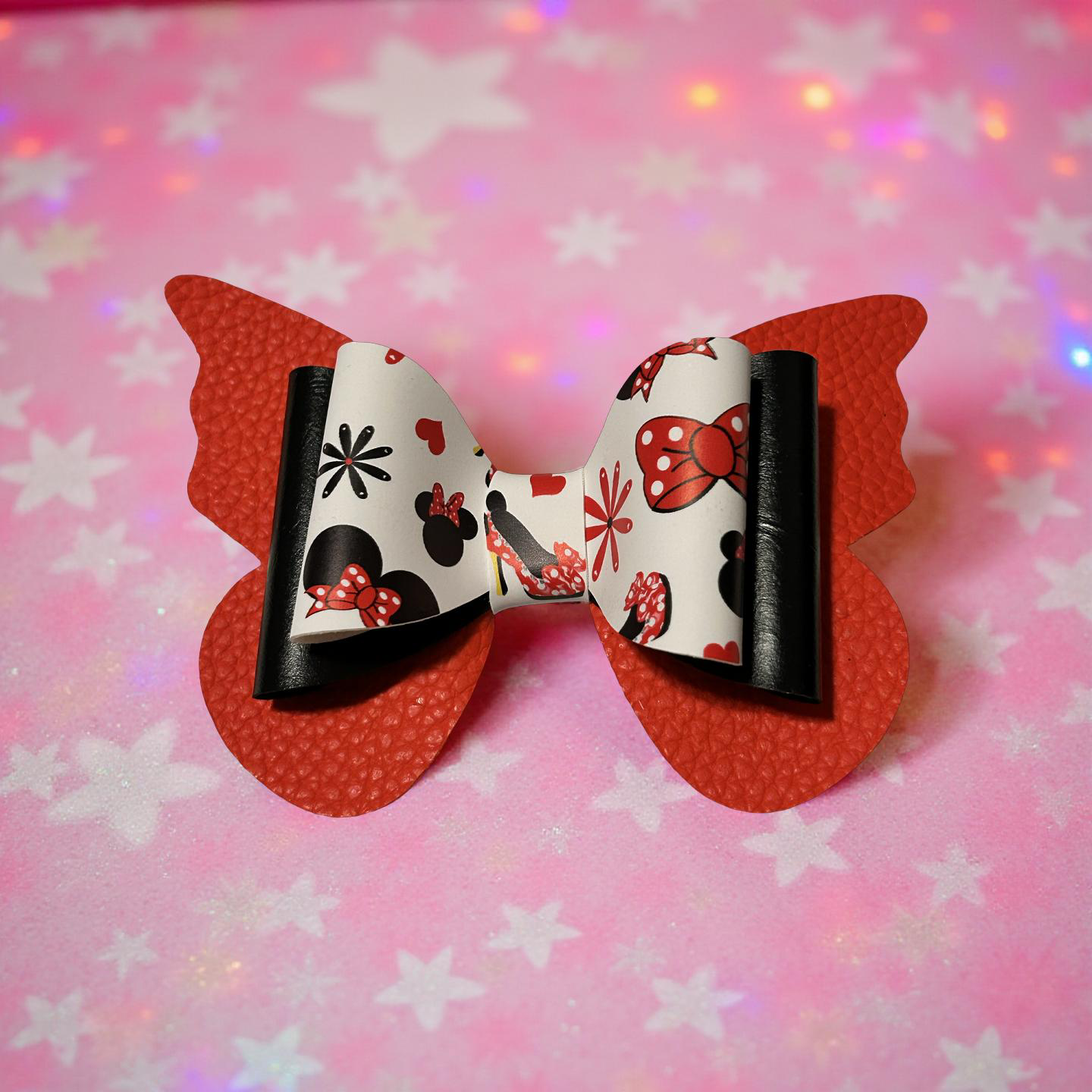 Red Carpet Mini Hairbow