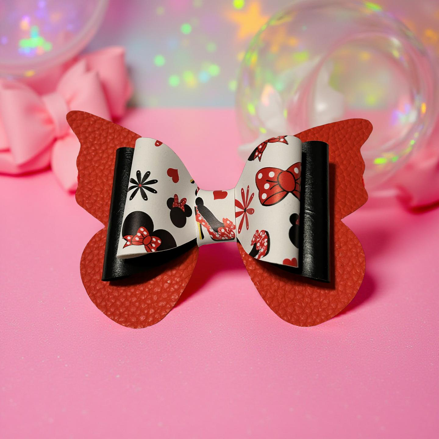 Red Carpet Mini Hairbow
