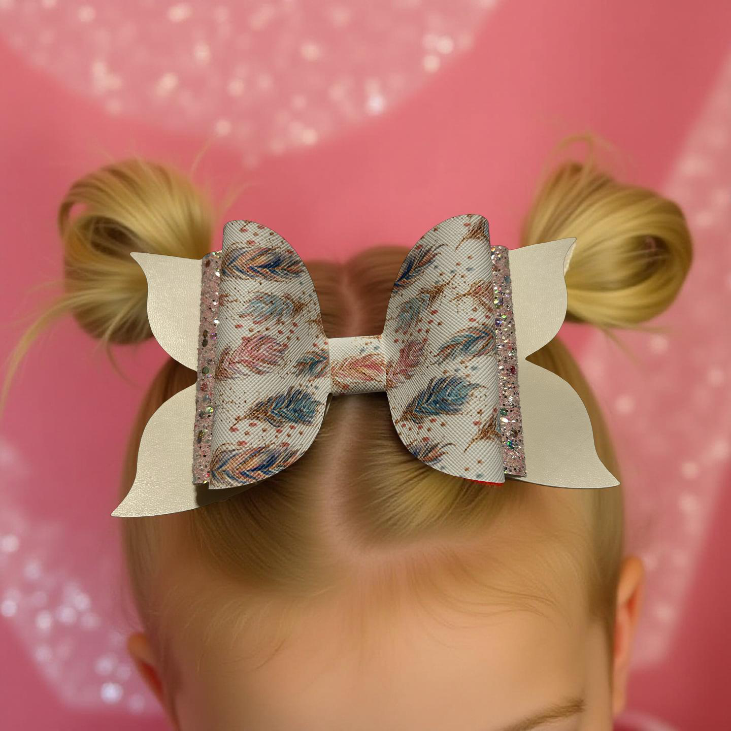 Featherlight Biggie Bow