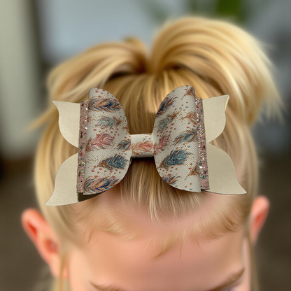 Featherlight Biggie Bow