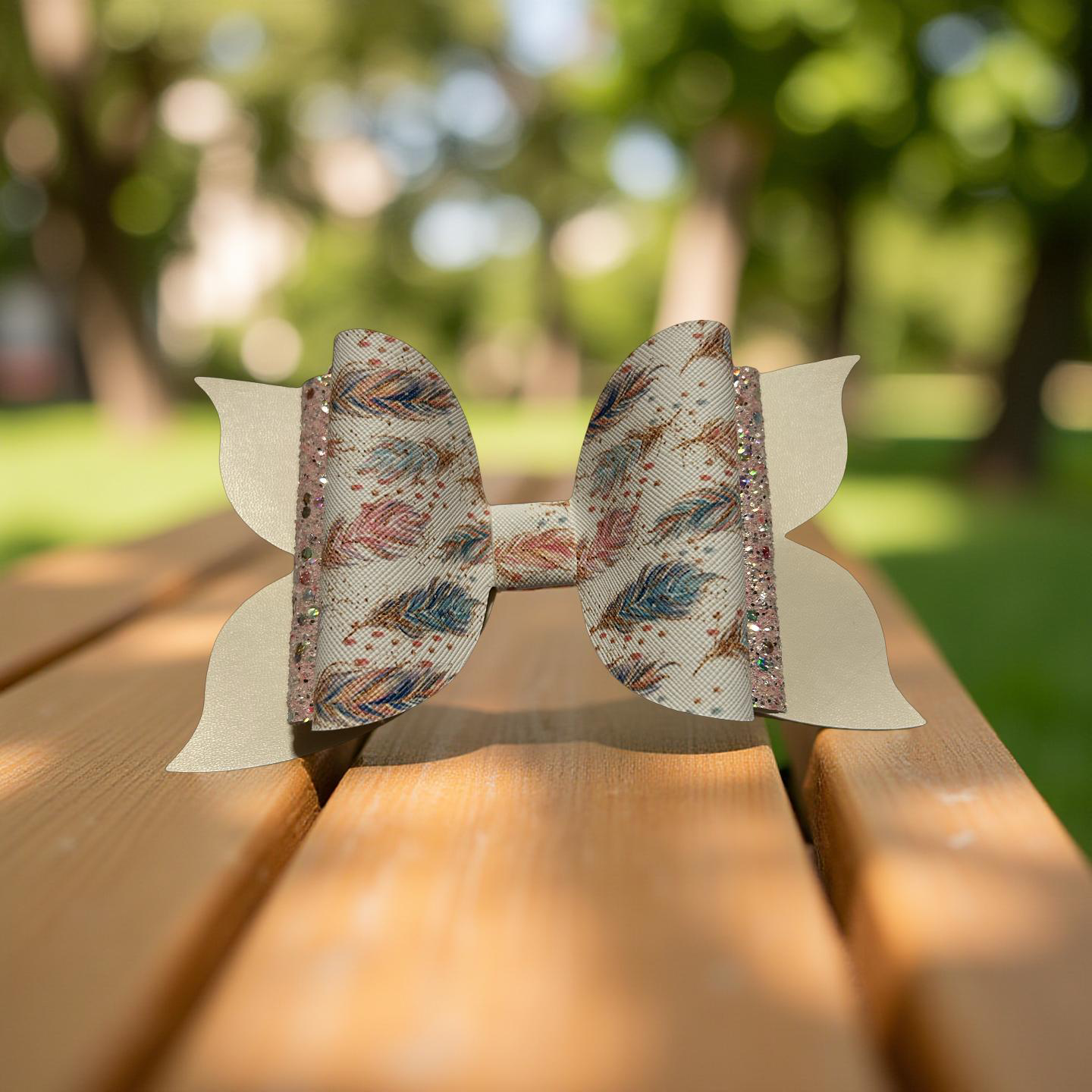 Featherlight Biggie Bow