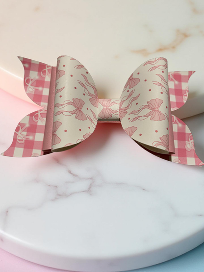 Rosy Ribbon Biggie Bow