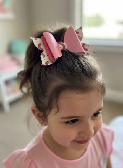 Love Notes & Glitter Biggie Bow