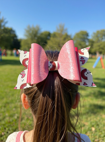 Love Notes & Glitter Biggie Bow