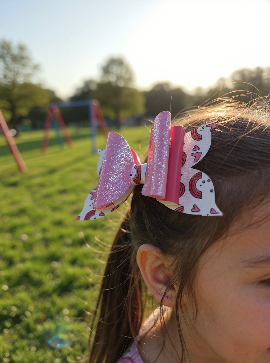 Love Notes & Glitter Biggie Bow