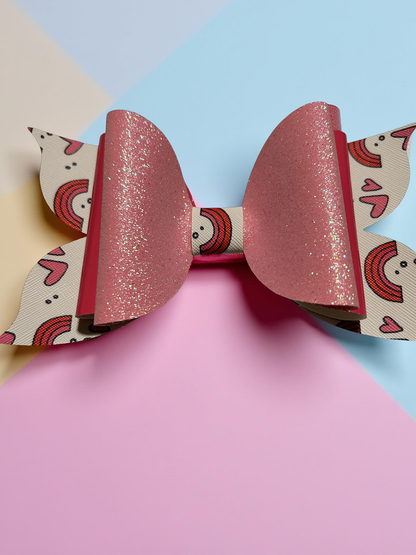 Love Notes & Glitter Biggie Bow