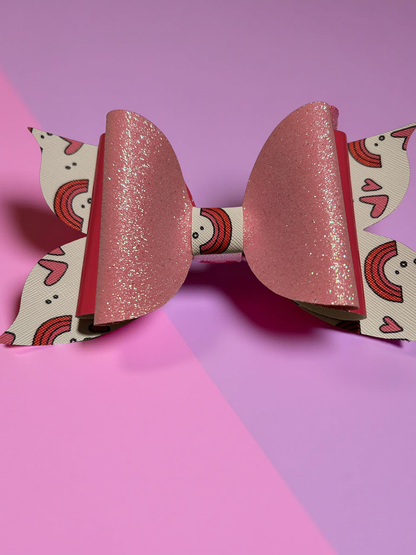 Love Notes & Glitter Biggie Bow