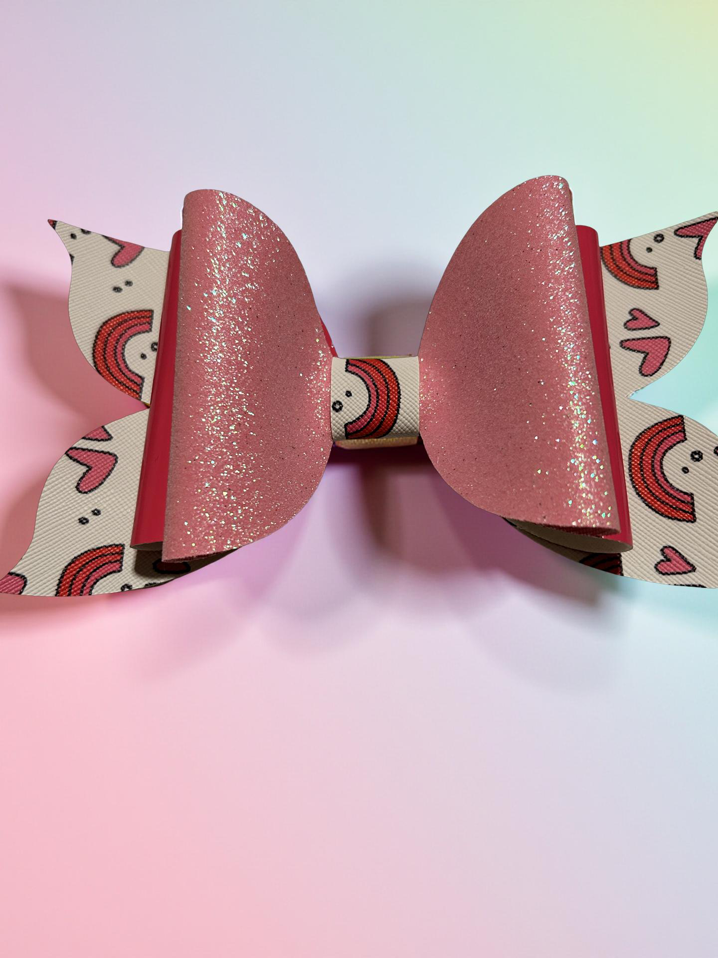 Love Notes & Glitter Biggie Bow