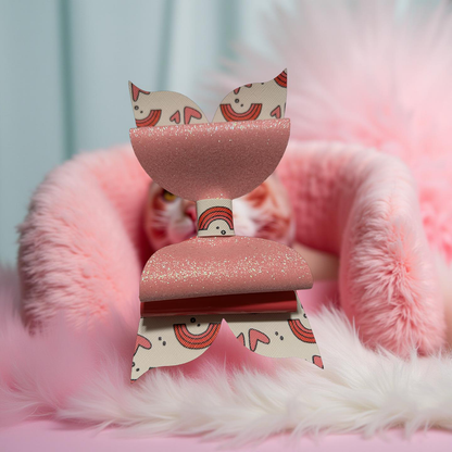 Love Notes & Glitter Biggie Bow