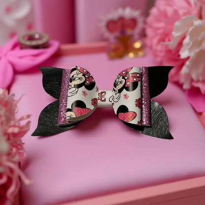 Queen Minnie Mouse Hairbow