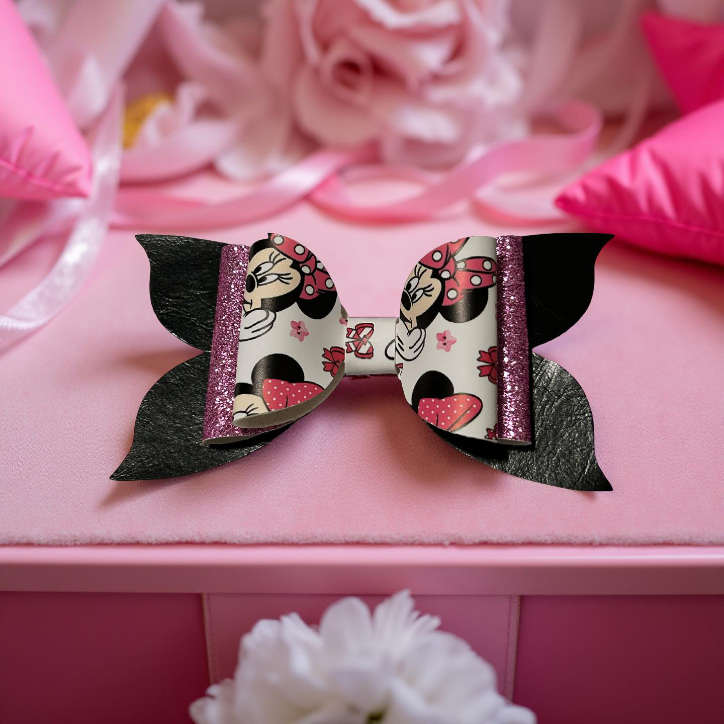 Queen Minnie Mouse Hairbow