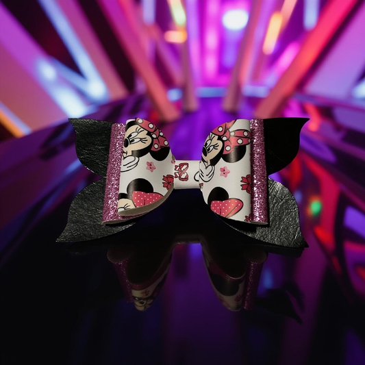 Queen Minnie Mouse Hairbow