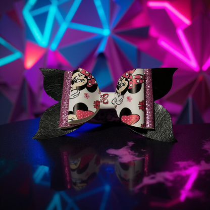 Queen Minnie Mouse Hairbow