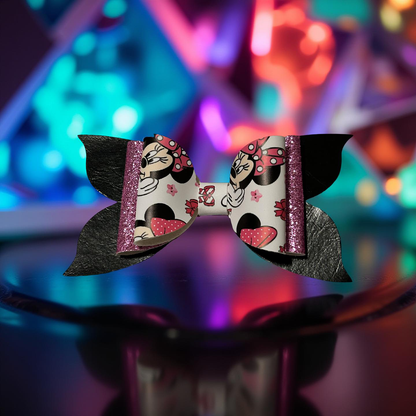 Queen Minnie Mouse Hairbow
