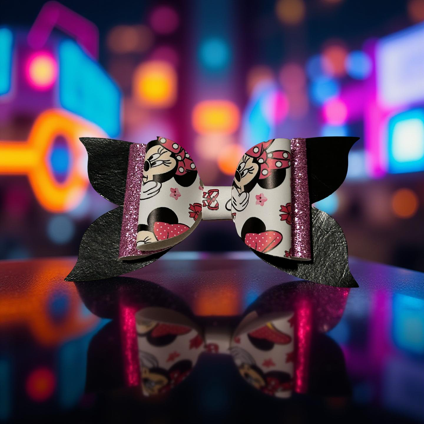 Queen Minnie Mouse Hairbow