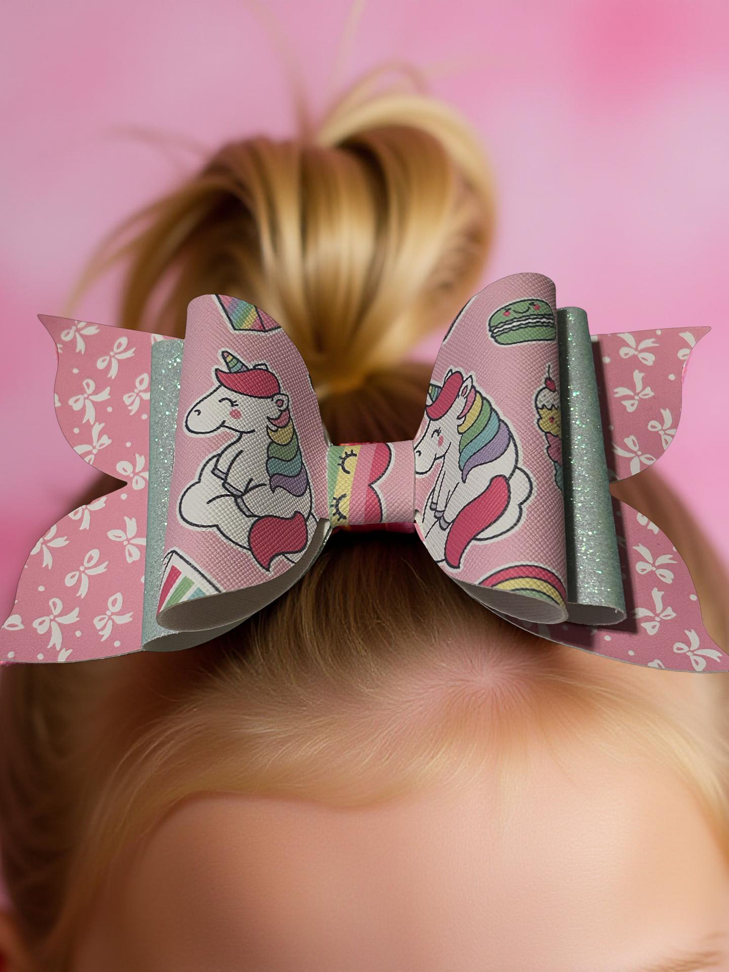 Sweeticorn Sparkle Biggie Bow