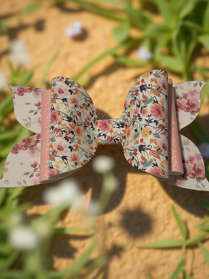 Floral Flutter Biggie Bow